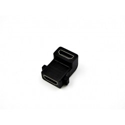 Adapter HDMI 19 Pin F/F 90°