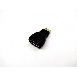 Adapter Mini HDMI 19 Pin M / HDMI F